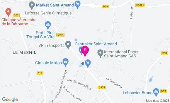 Localisation Garage Lemonnier