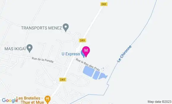 Localisation Carrefour Contact