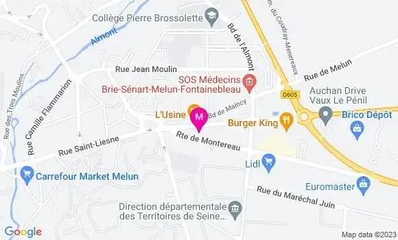 Localisation Relais de l