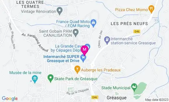 Localisation Intermarché Station