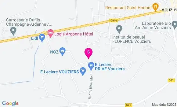Localisation Station Leclerc