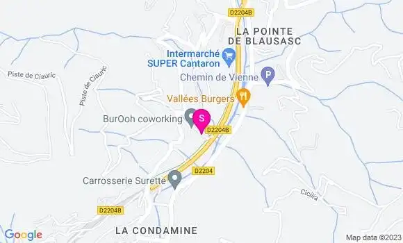 Localisation Intermarché Station