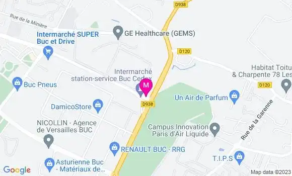 Localisation Intermarché Station