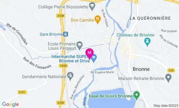 Localisation Intermarché Super