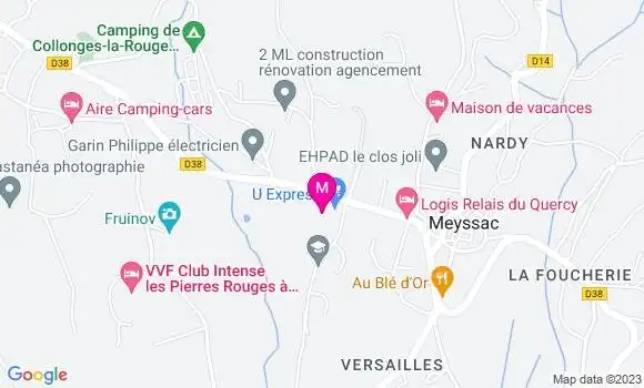 Localisation Station U