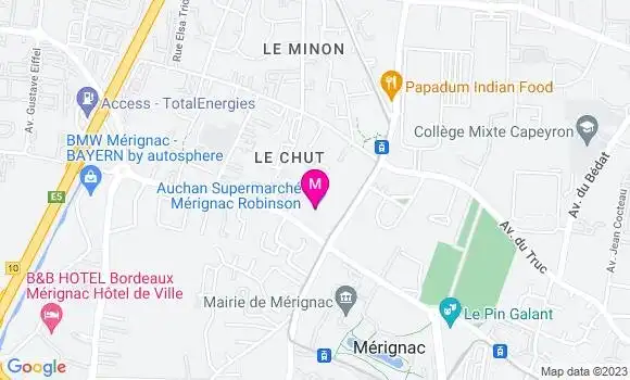 Localisation Auchan