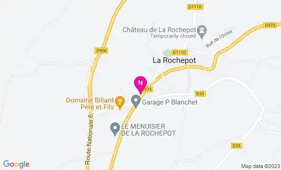 Localisation Garage Fourrier