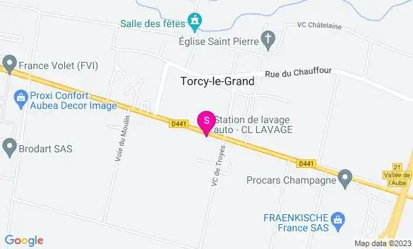 Localisation Carrefour Market