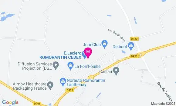 Localisation Station Leclerc