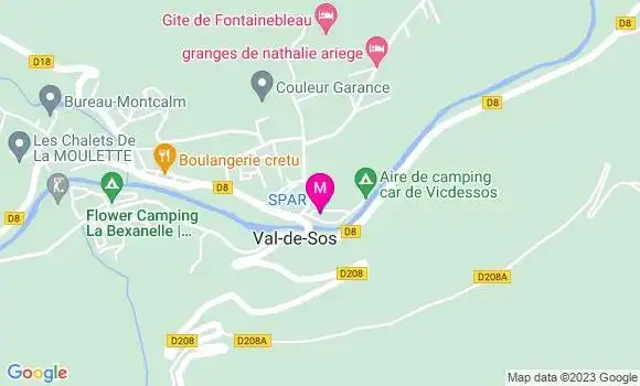 Localisation Spar