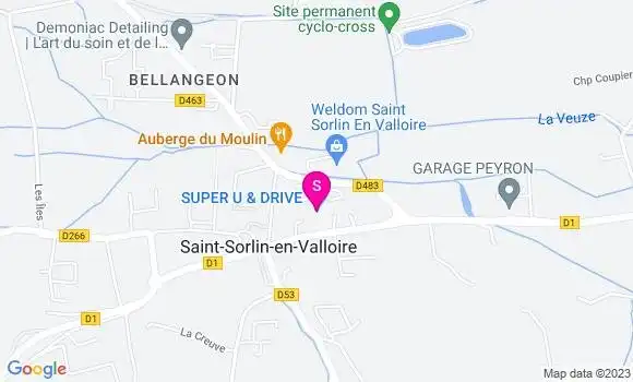 Localisation Super U
