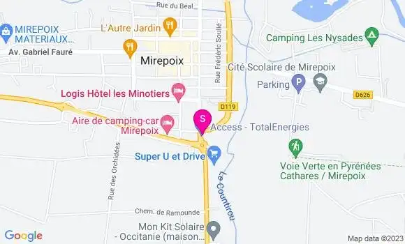 Localisation Access TotalEnergies