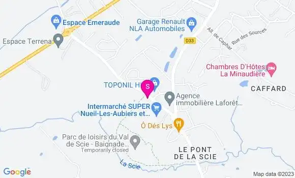 Localisation Intermarché Station