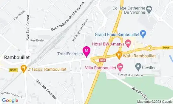 Localisation TotalEnergies