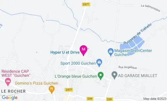 Localisation Super U