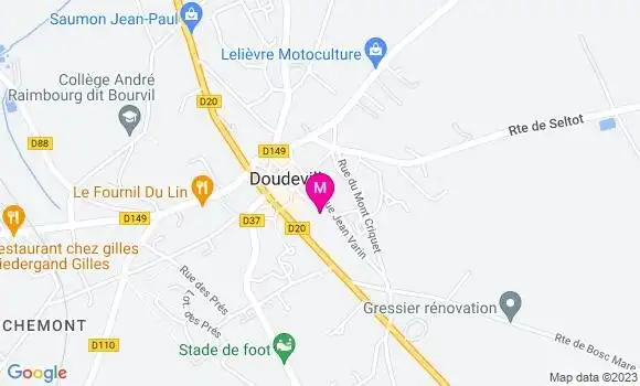 Localisation Carrefour Market