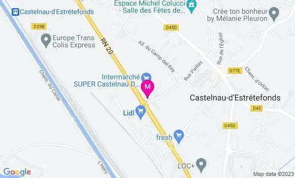 Localisation Intermarché Super