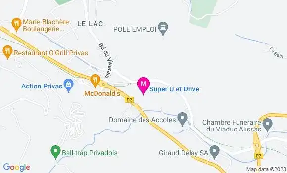 Localisation Hyper U