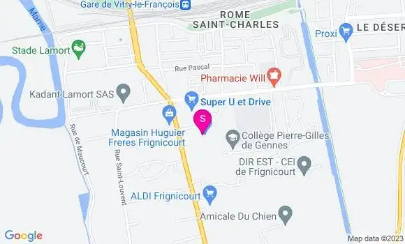 Localisation Super U