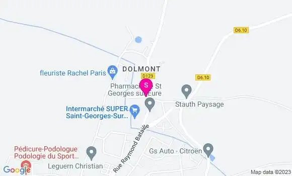 Localisation Intermarché Station