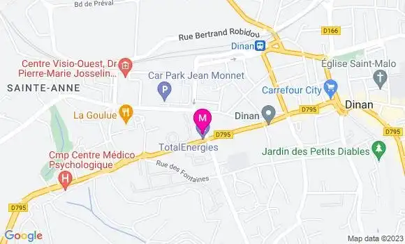 Localisation TotalEnergies