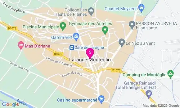 Localisation Supermarché Casino