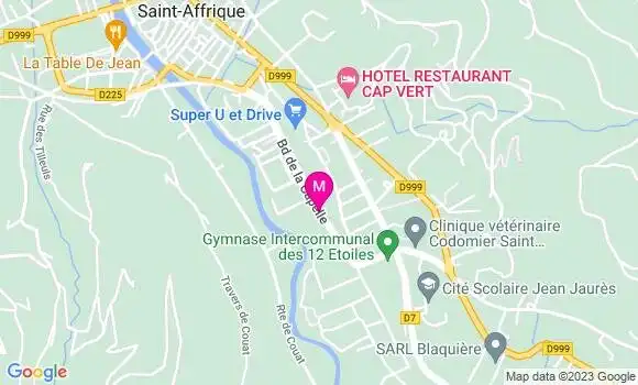 Localisation Super U