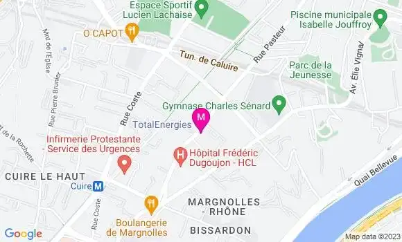 Localisation TotalEnergies