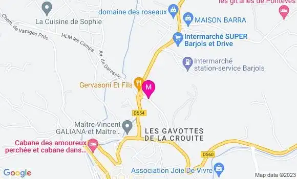 Localisation Intermarché Station