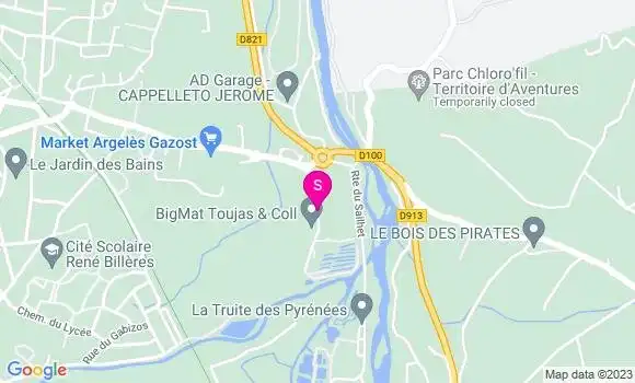 Localisation Carrefour Market