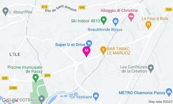 Localisation Station U