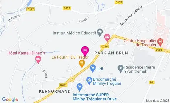 Localisation Intermarché Station