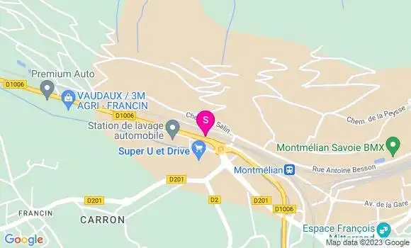 Localisation Relais du Granier