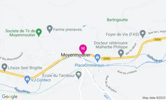 Localisation Intermarché Station