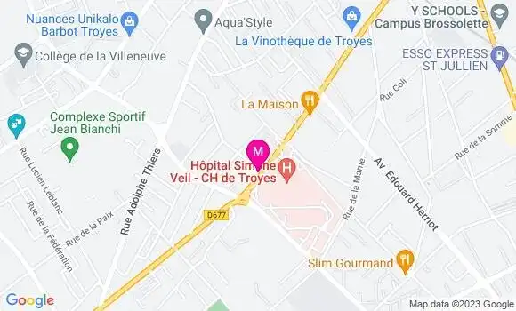 Localisation Garage Amichaud