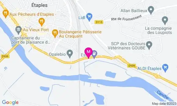 Localisation Esso