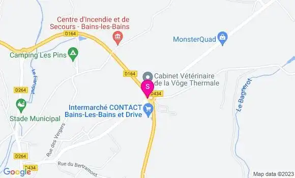 Localisation Intermarché Station