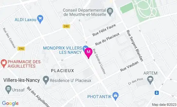 Localisation Station Monoprix