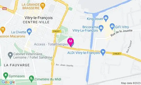 Localisation Relais Arquebuse