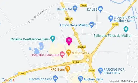 Localisation Station Leclerc
