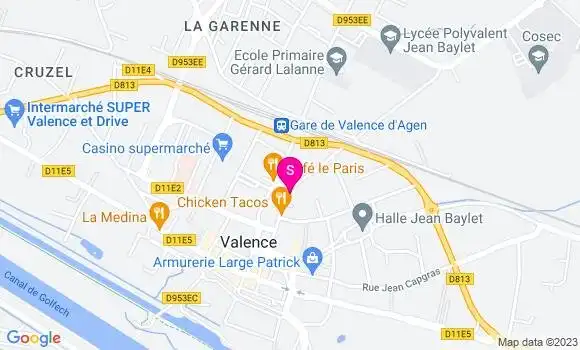 Localisation Louda