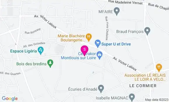 Localisation Super U