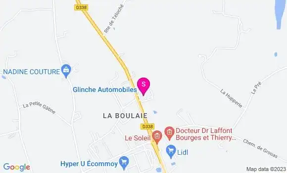Localisation Glinche