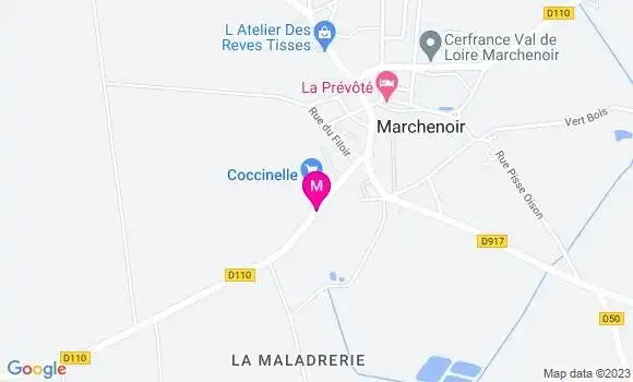 Localisation Marchenoir