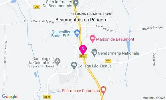 Localisation Intermarché Station