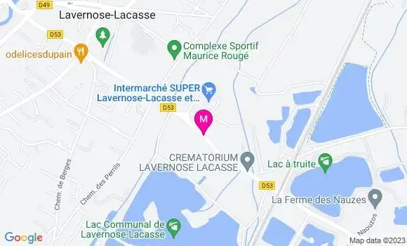 Localisation Intermarché Station