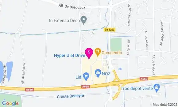 Localisation Super U