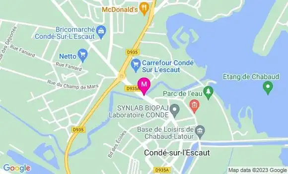 Localisation Carrefour