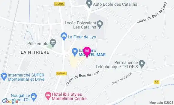Localisation Station Leclerc