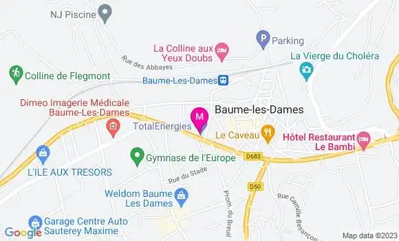 Localisation Garage Droz
